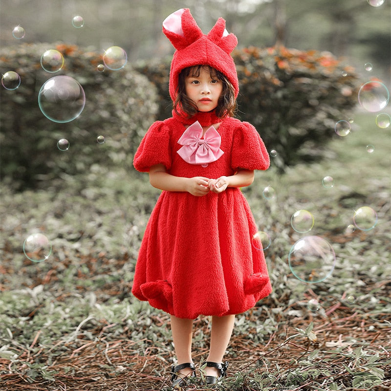 Cuddly Bunny Costume Easter Party Dress