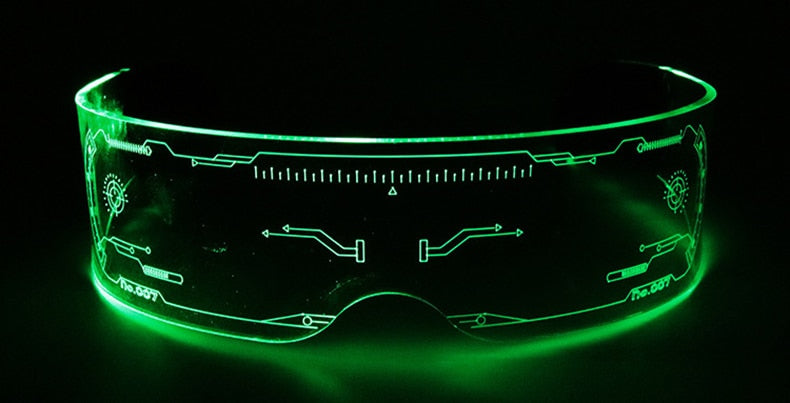 Futuro Science Tech LED Luminous Goggles