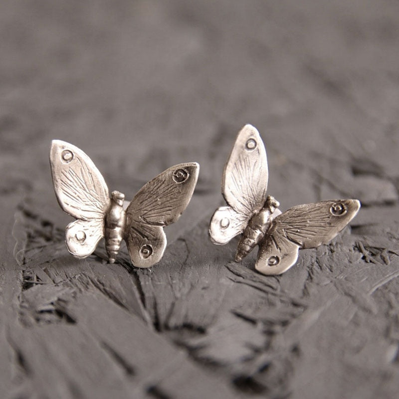 Butterfly Studs Earrings or Ring