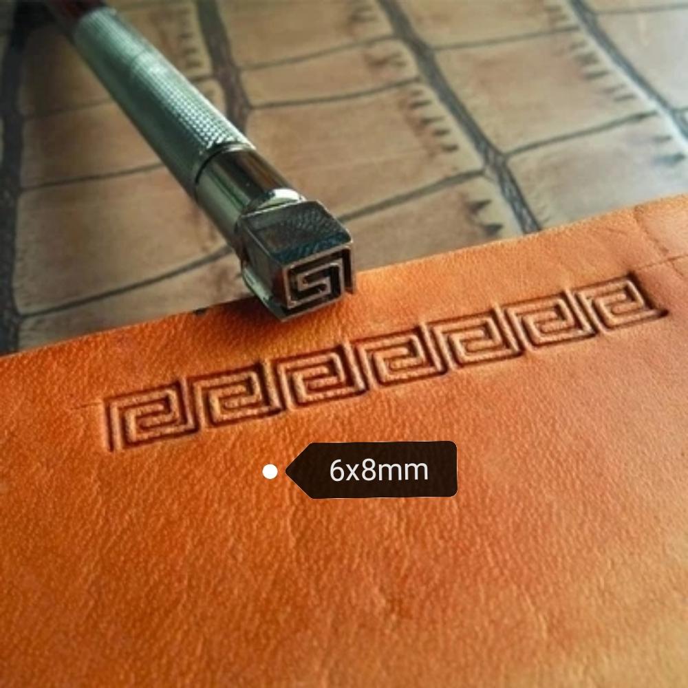 Leather Carving Embossing Tool DIY Leather Printing Stamp