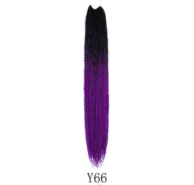 Mermaid Hair Extensions Twist Crochet Braided Hair 30 Strands