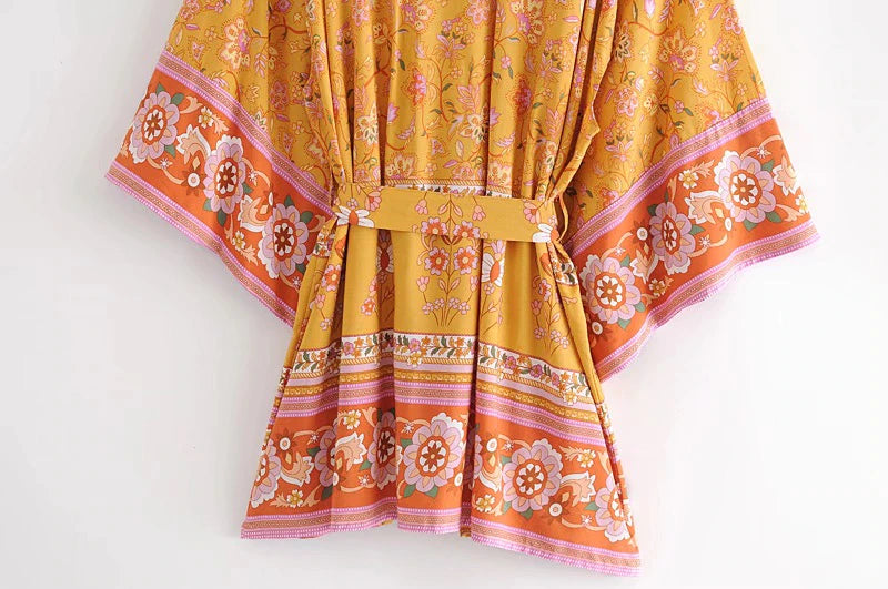 Marigold's Short Kimono