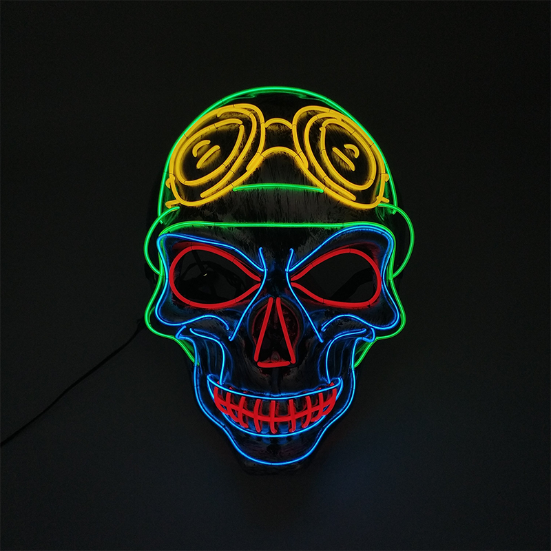 Glowing Cosplay LED Joker Masks