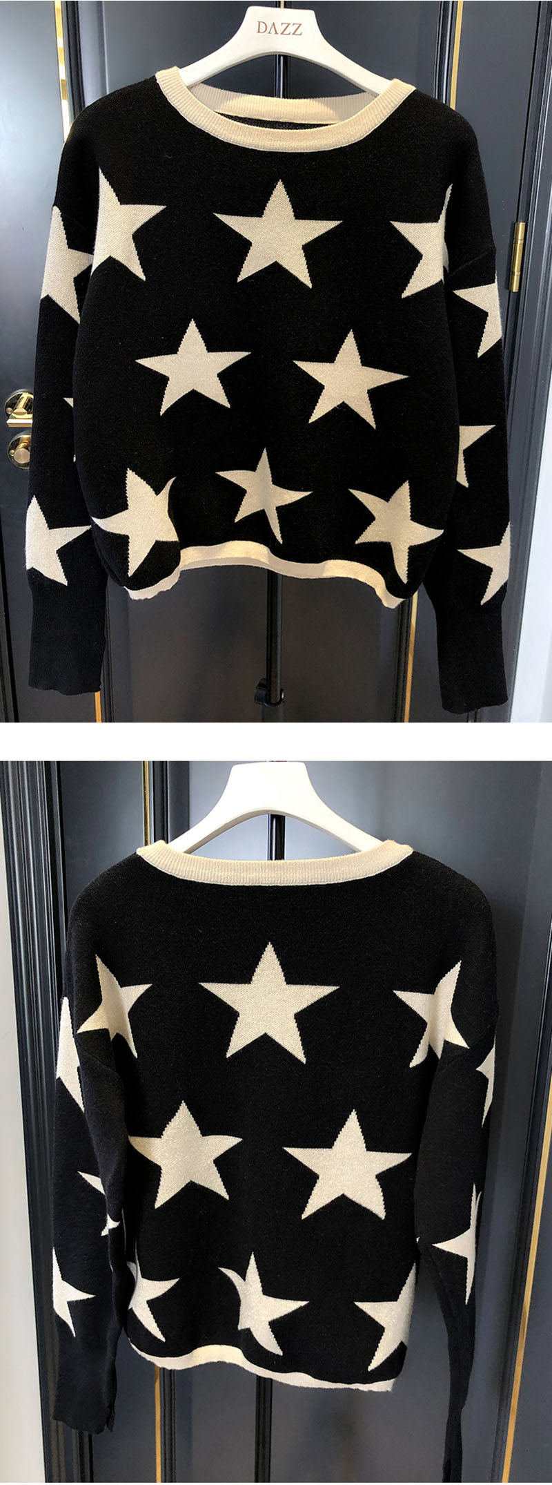 Super Star Pullover Knitted Sweaters