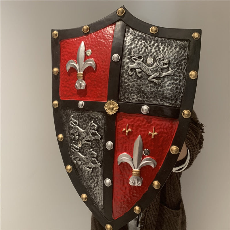 Medieval Warrior and Guard Shields PU Kids Cosplay Prop