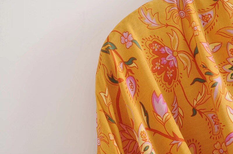 Marigold's Short Kimono