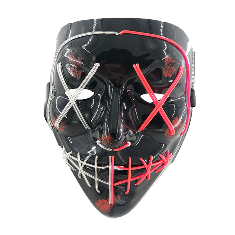 Glowing Cosplay LED Joker Masks