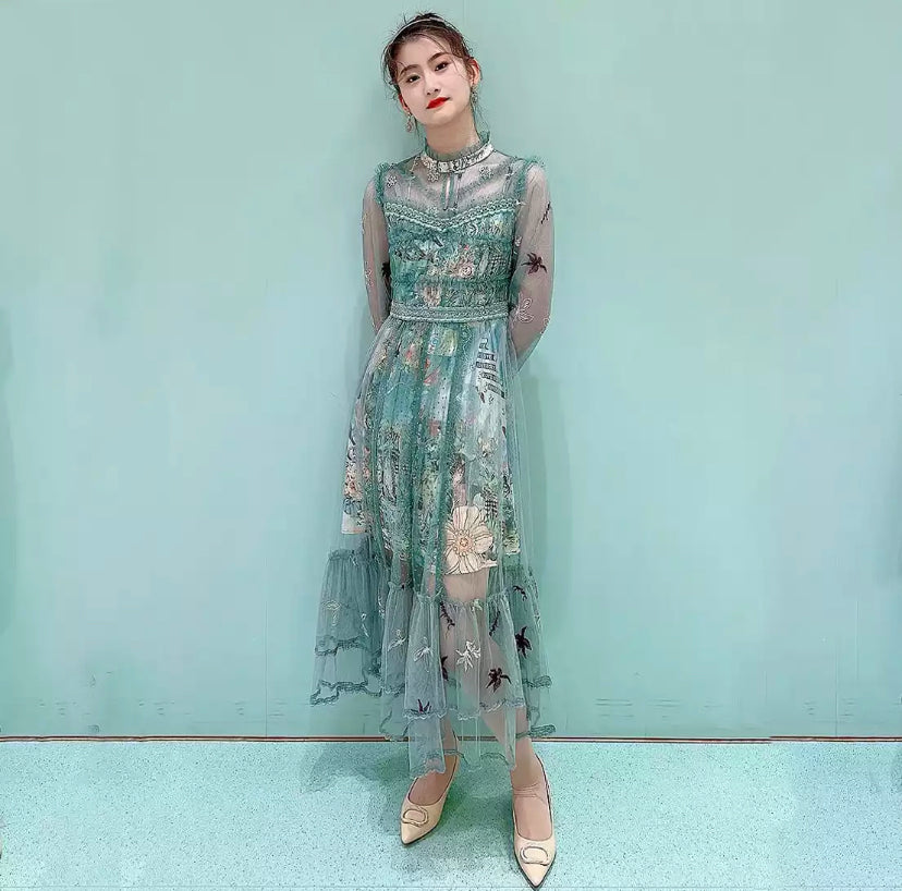 Garden Party Layered Dress