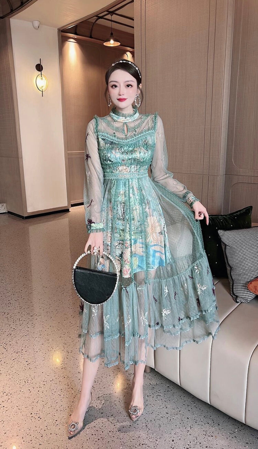 Garden Party Layered Dress