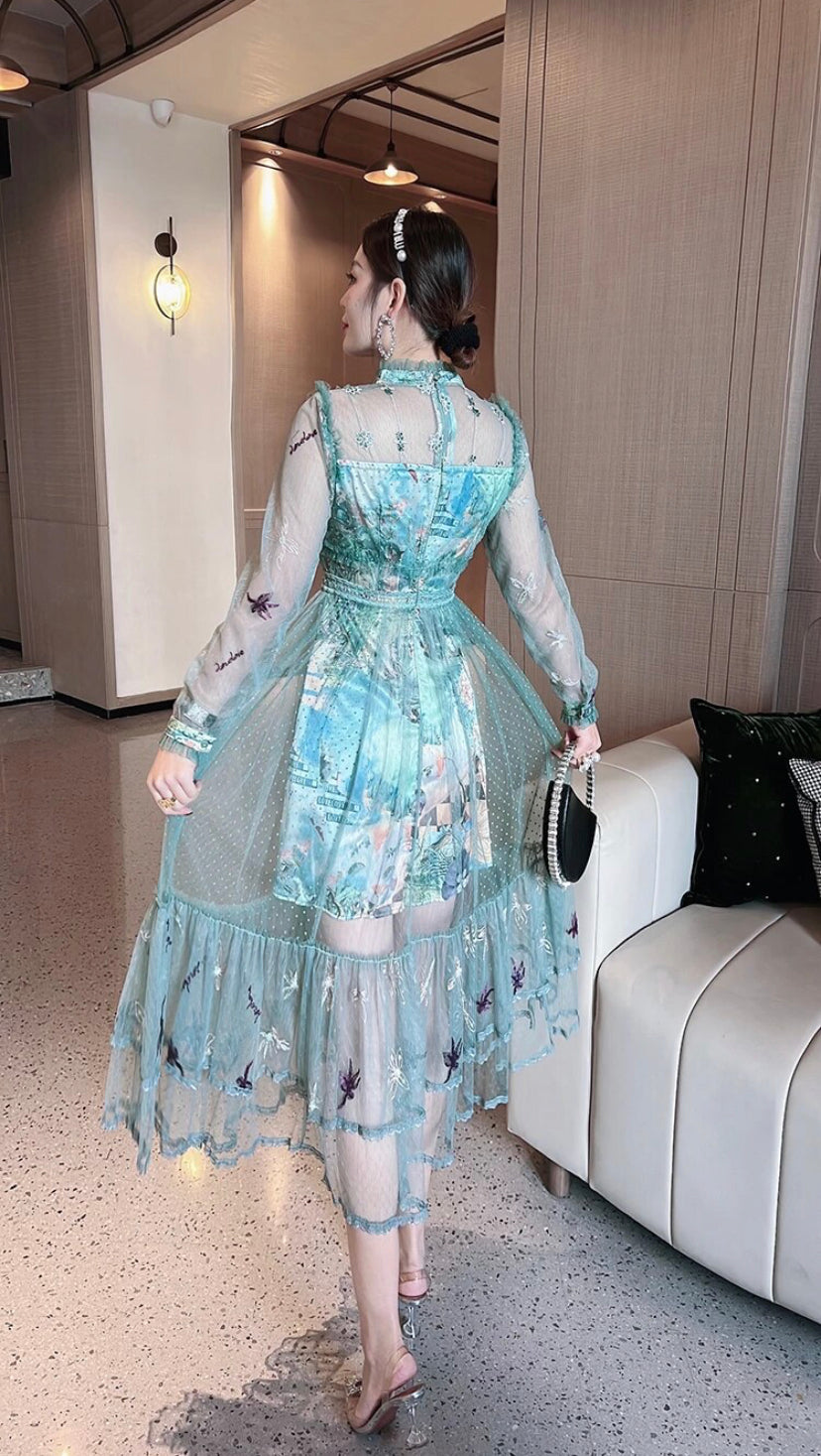 Garden Party Layered Dress