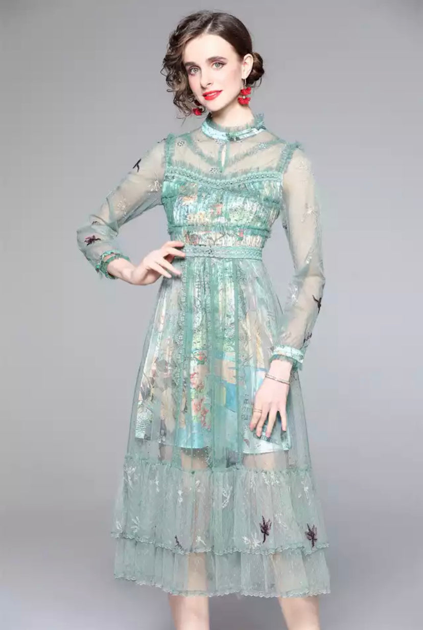 Garden Party Layered Dress