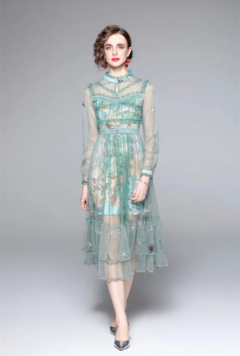 Garden Party Layered Dress