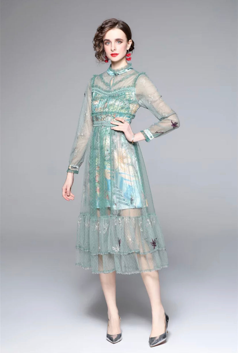 Garden Party Layered Dress