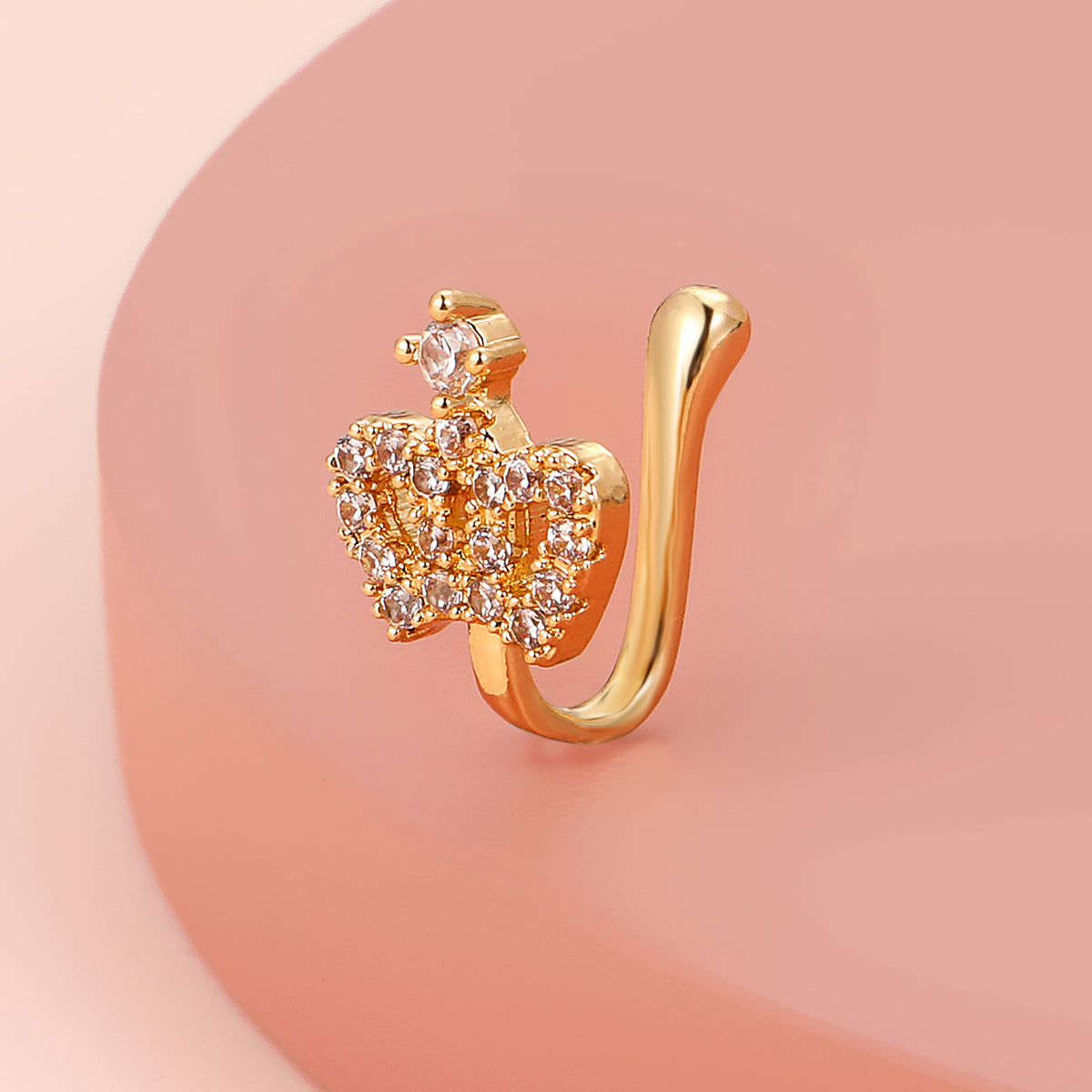 Nose Cuff 1PCS Stainless Steel Non Piercing Nose Ring