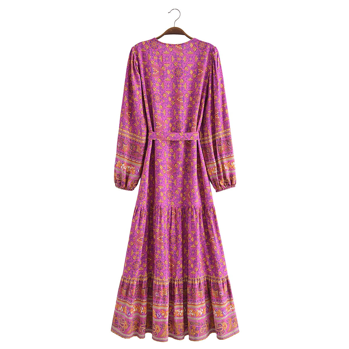 River Moss Boho Maxi Dress