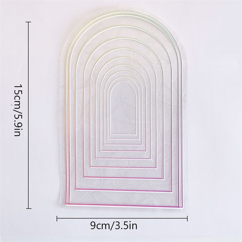 Rainbow Maker Window Stickers DIY Glass Decals Rainbow Prisms Maker