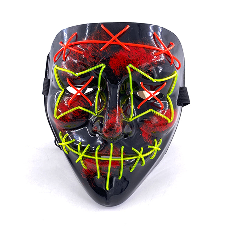 Glowing Cosplay LED Joker Masks