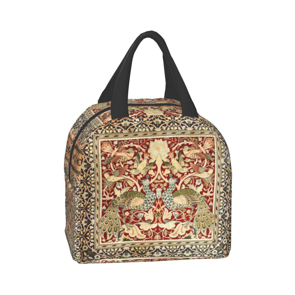 William Morris Print Thermal Insulated Lunch Bag