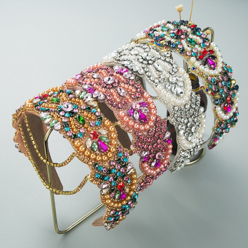 Palace Wear Pearl Tassel Headband
