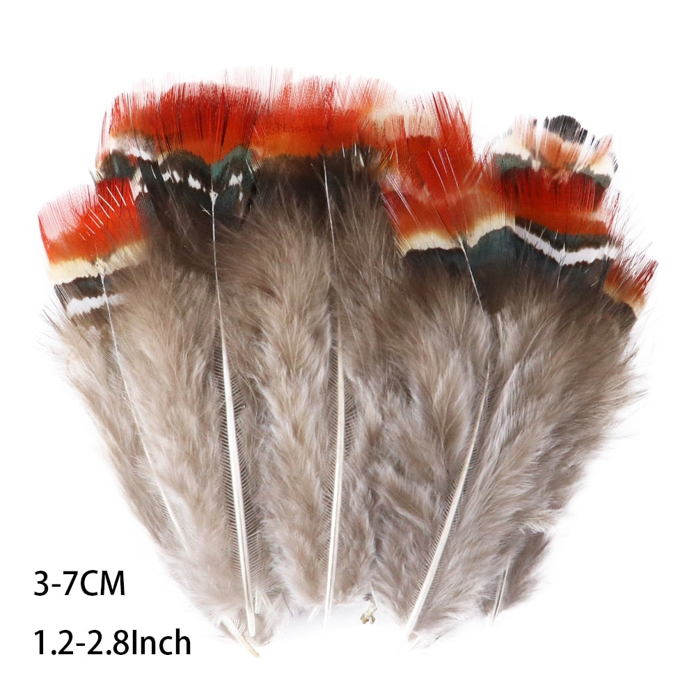Fifty Mixed Natural Feathers for Crafts, Jewellery Making or Decoration