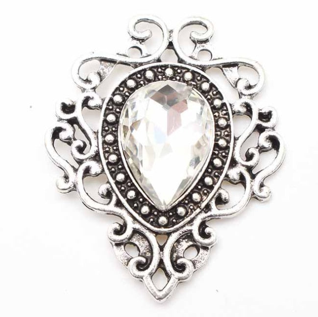 Crystal Magic Enchanted Forest Faerie Necklace
