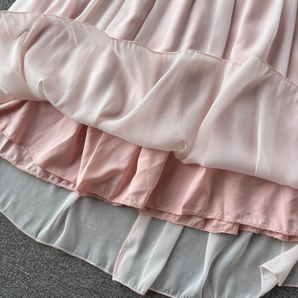 Spring Fae Pink Garden Party Dress