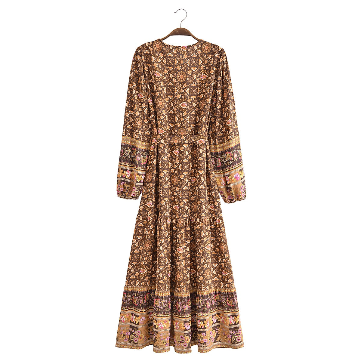 River Moss Boho Maxi Dress