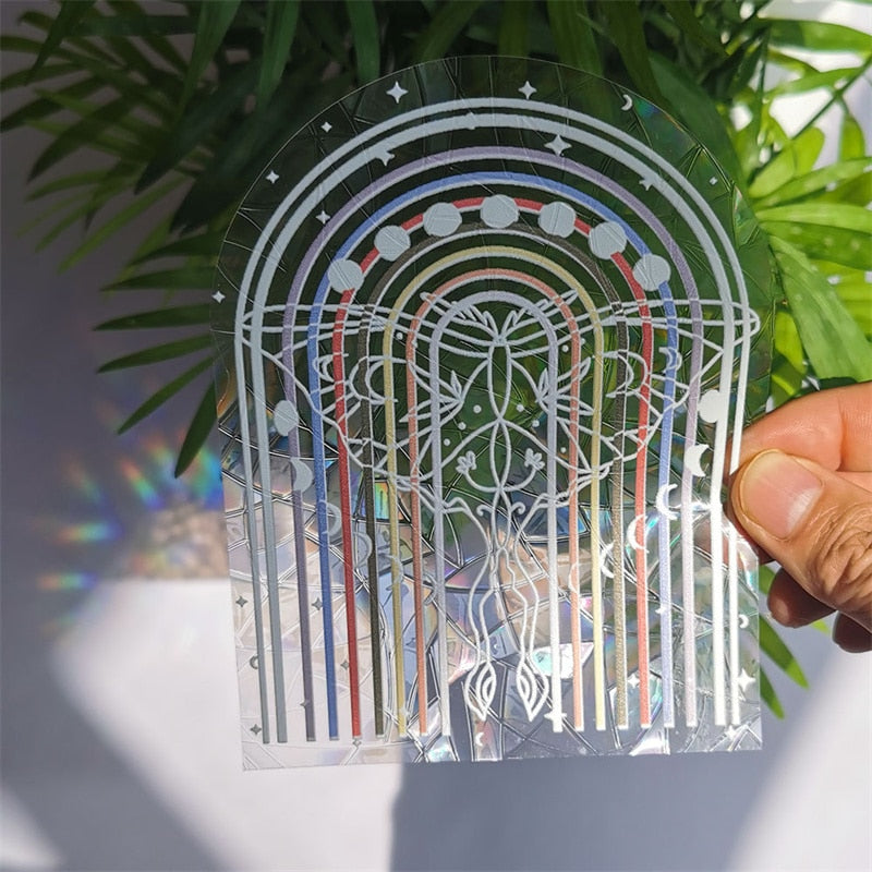 Rainbow Maker Window Stickers DIY Glass Decals Rainbow Prisms Maker