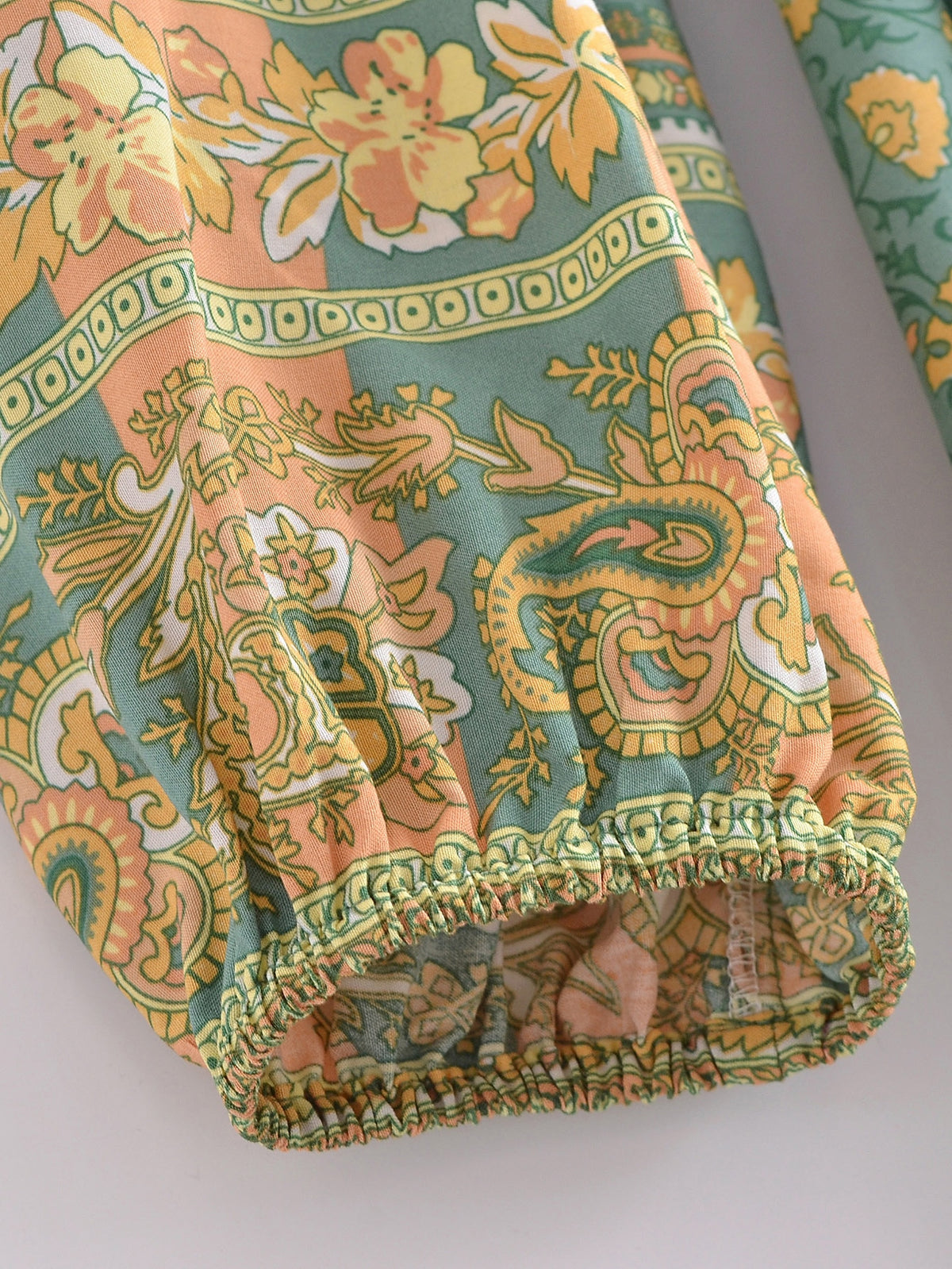 River Moss Boho Maxi Dress