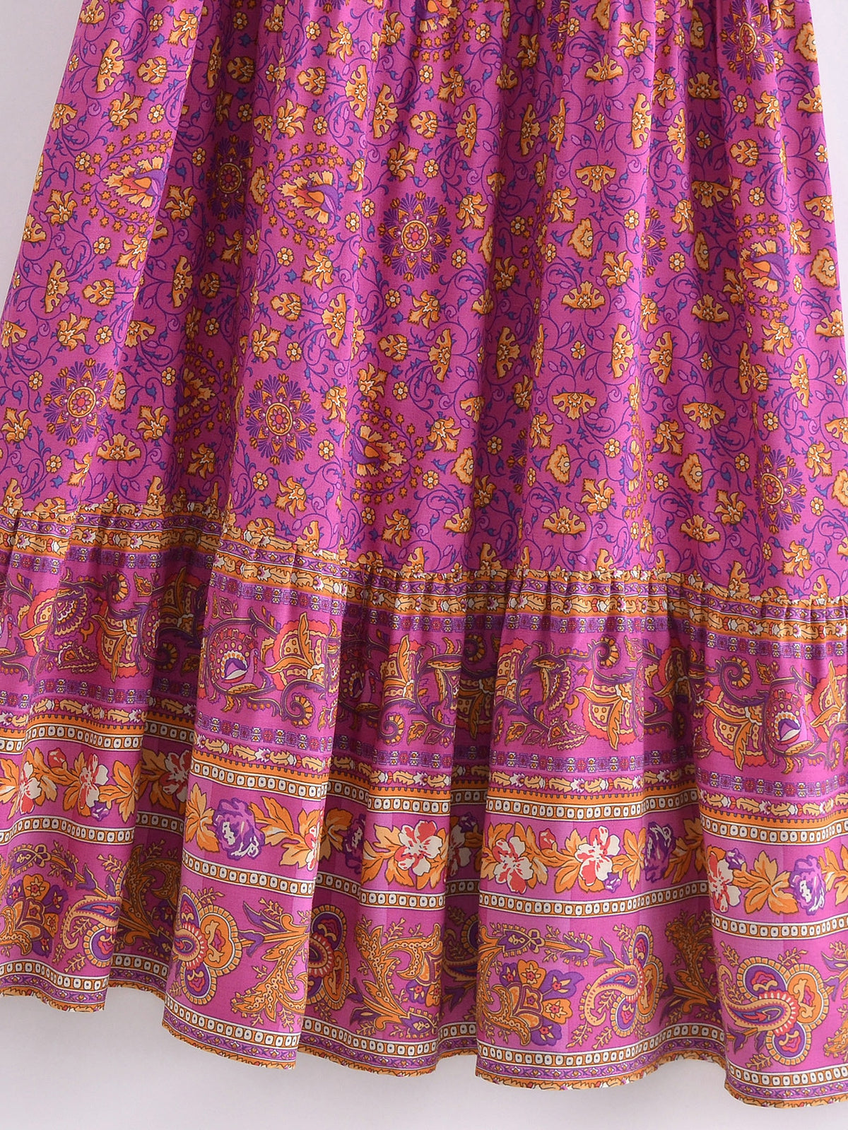 River Moss Boho Maxi Dress
