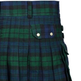 Blue & Green Tartan Scottish Kilts