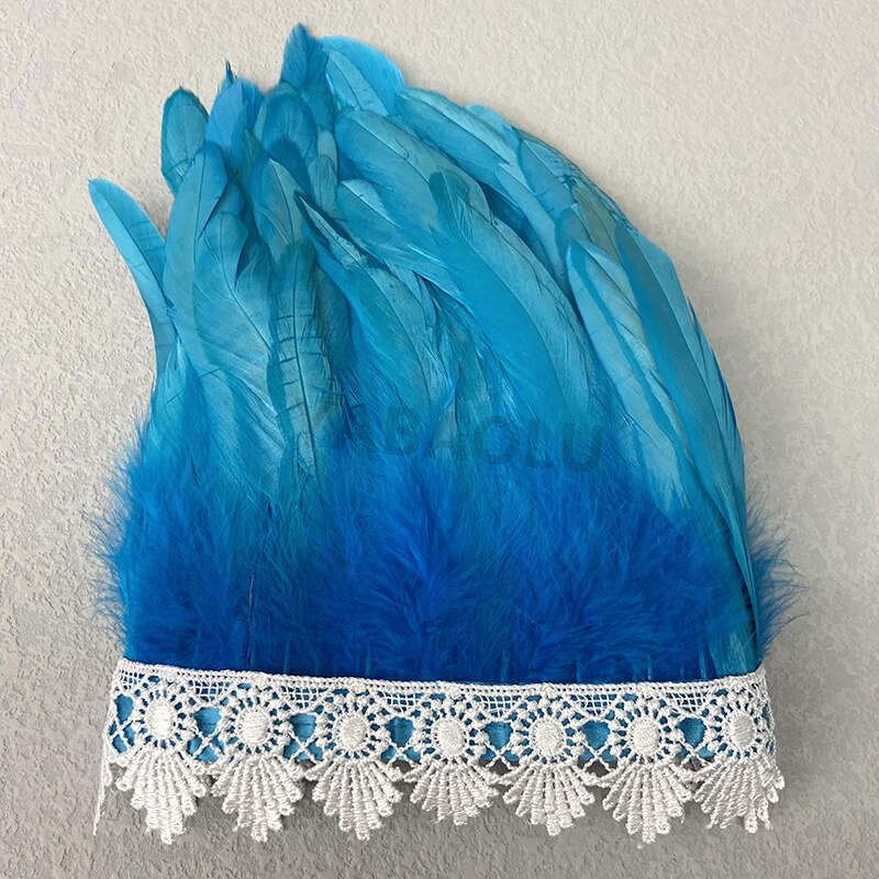 Natural Feather Wrist Cuffs