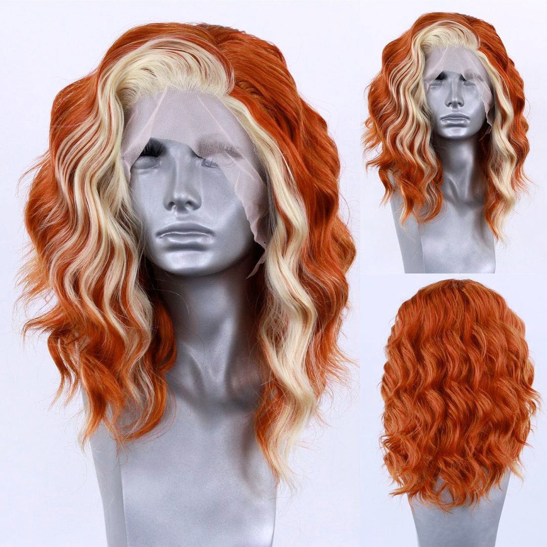 Curly’s Lace Front Short Bob Wigs