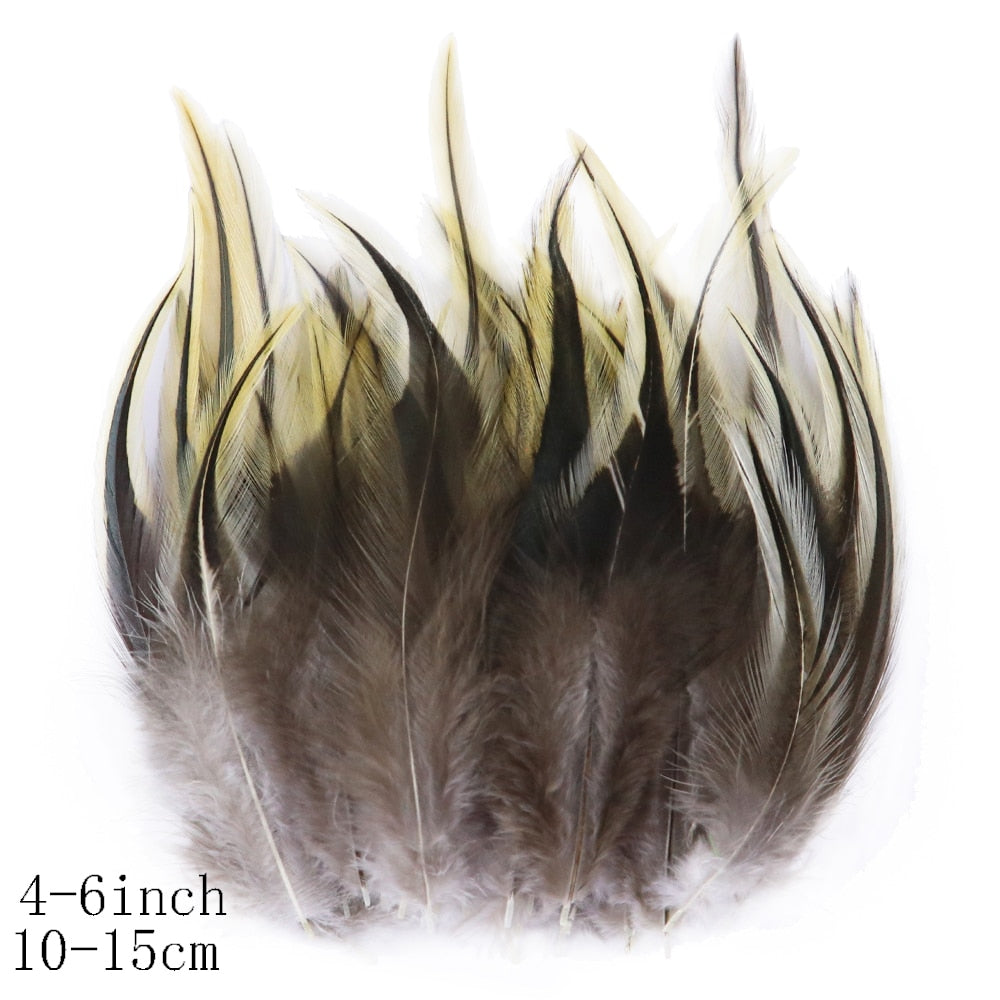 Fifty Mixed Natural Feathers for Crafts, Jewellery Making or Decoration