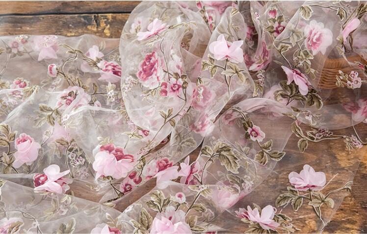 Spring Flowers Removable Puff Sleeves
