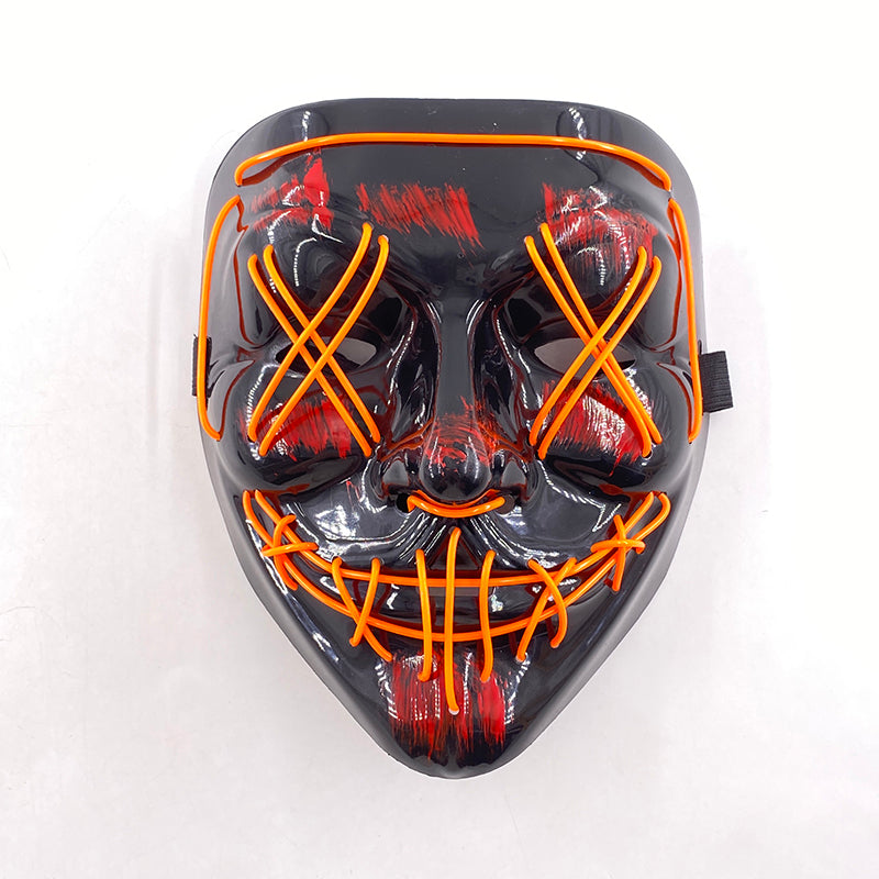 Glowing Cosplay LED Joker Masks