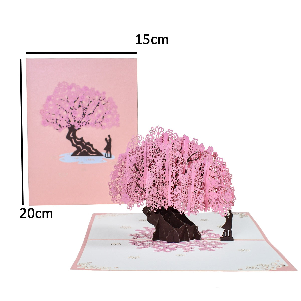 Pop-Up Flower Card 3D Greeting Card