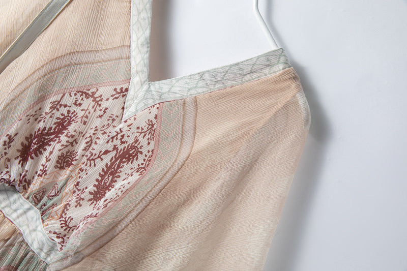 Mulberry Silk Summer Floral Dress