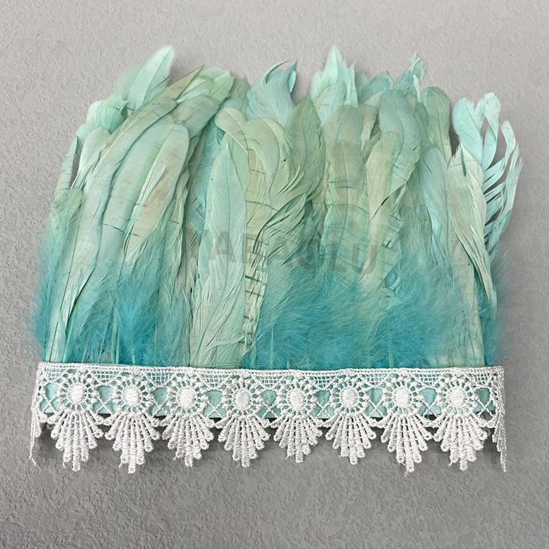Natural Feather Wrist Cuffs