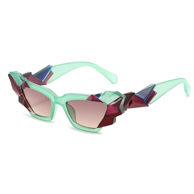 Franny's Fragmented Cat eye Sunglasses