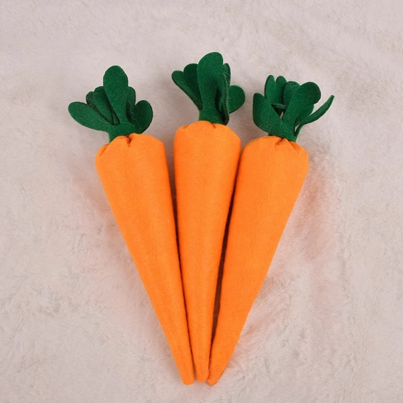 Easter Cotton Carrots Decoration Gifts