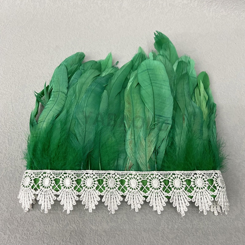 Natural Feather Wrist Cuffs