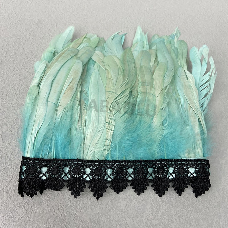 Natural Feather Wrist Cuffs