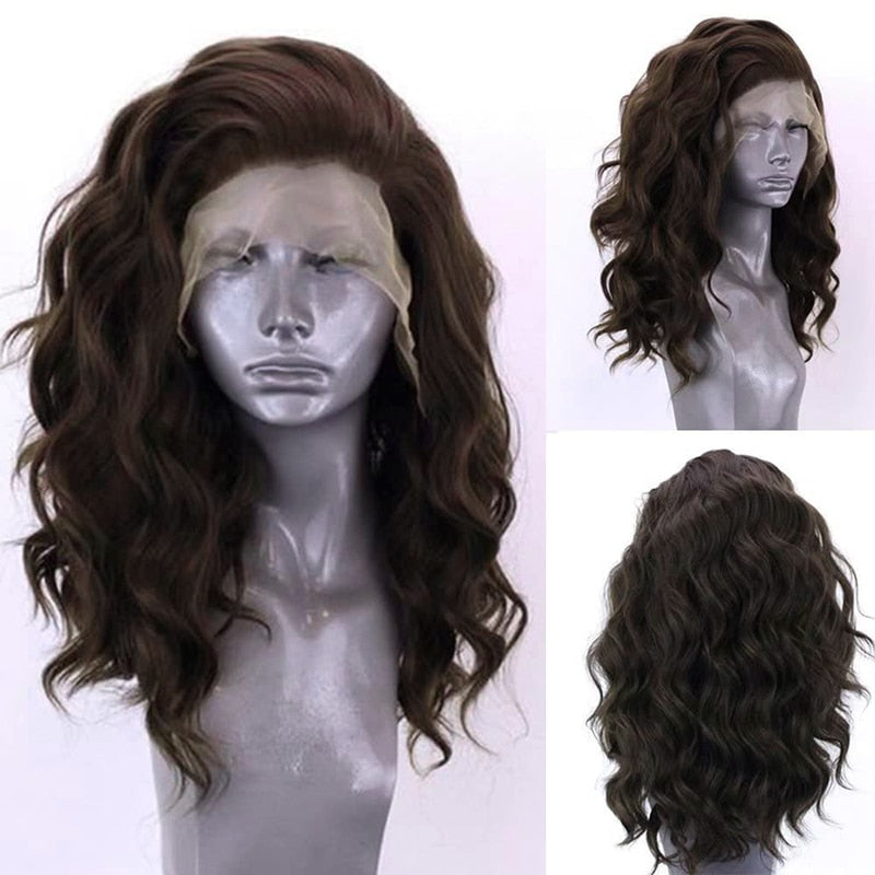 Curly’s Lace Front Short Bob Wigs