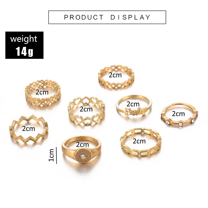 Boho Ring Sets