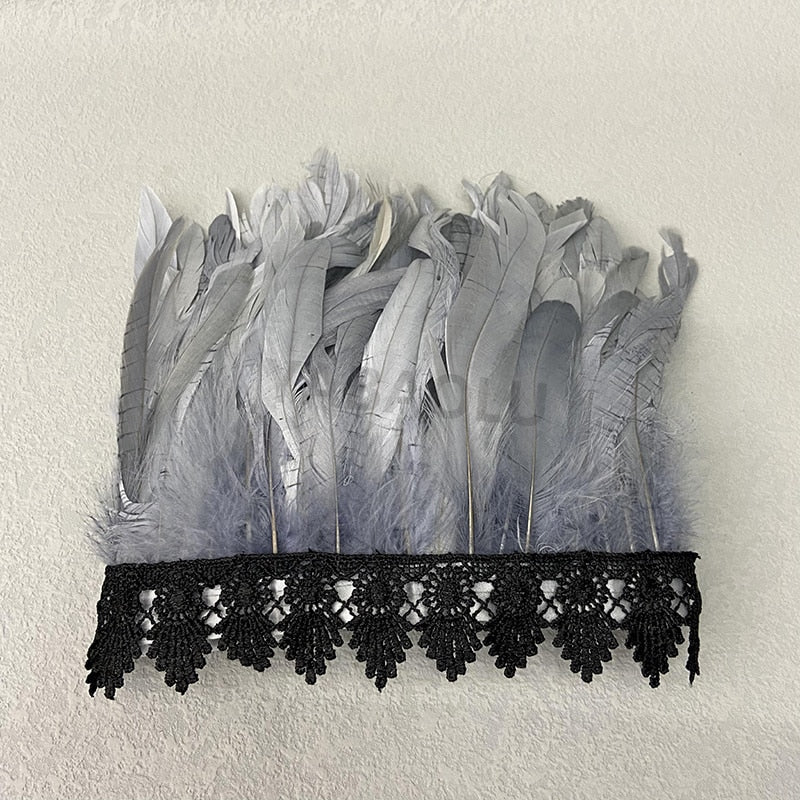 Natural Feather Wrist Cuffs