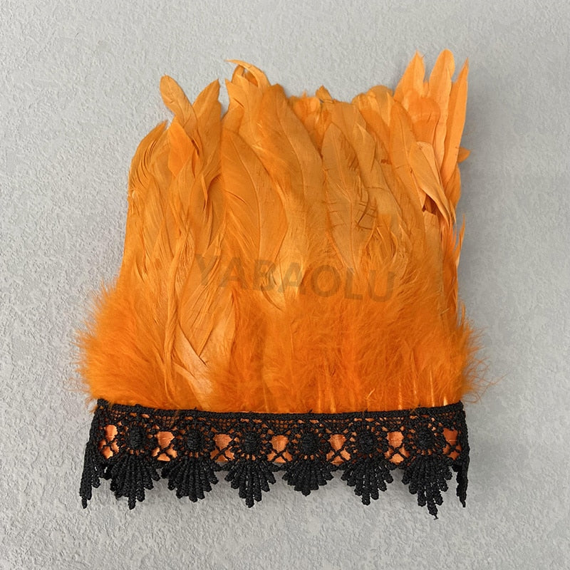 Natural Feather Wrist Cuffs