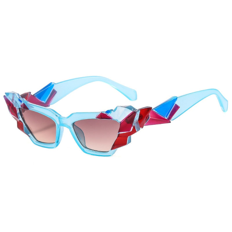 Franny's Fragmented Cat eye Sunglasses