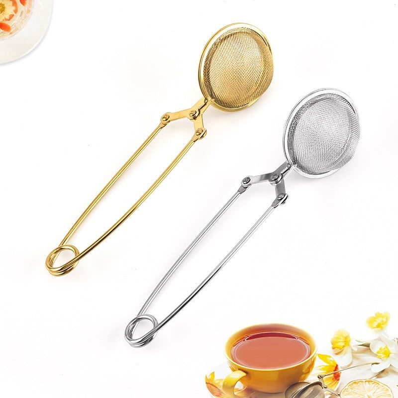 Tea Infuser Ball Stirrer Stainless Steel Mesh Tea Strainer