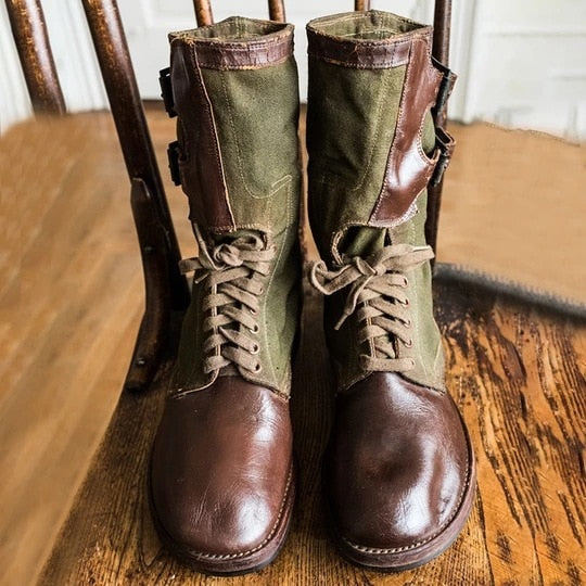 Steampunk, Pirate or Viking Cosplay Faux Leather Boots